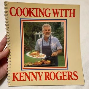 Kenny Rogers Cookbook circa 1986